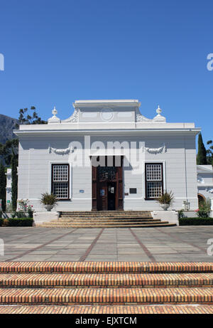 Hugenotten-Gedenkmuseum, Franschhoek, Westkap, Südafrika. Stockfoto