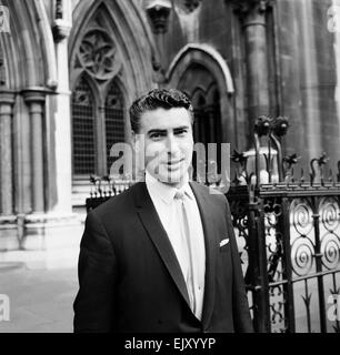 Larry Parnes Manager Billy Fury, vor Gericht, 29. Juli 1965 abgebildet. Lokalen Caption *** Lawrence Parnes Manager Stockfoto