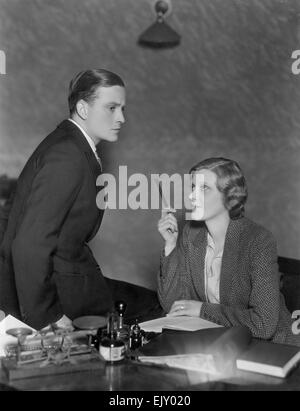 Szene aus dem Stück London Wall. 10. Mai 1931. Stockfoto