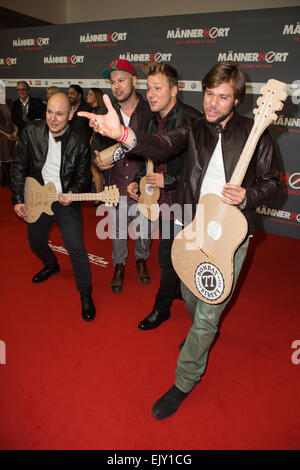 Premiere von Maennerhort im Cubix Kino Featuring: Bombay wo: Berlin, Deutschland bei: 26 Sep 2014 Stockfoto