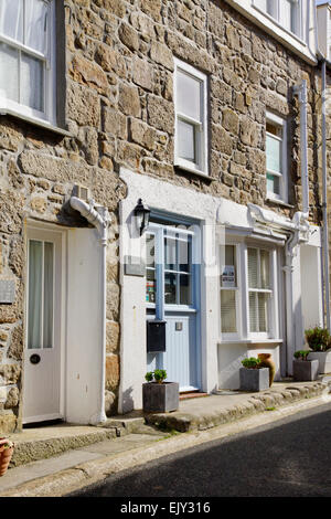 St Ives einen charmanten historischen Küstenstadt in Cornwall England UK St Nicholas Cottage Downalong Stockfoto