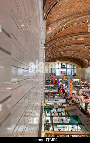 GRAND CONCOURSE WEST SIDE MARKET OHIO CITY NACHBARSCHAFT CLEVELAND OHIO USA Stockfoto