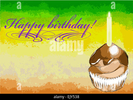 Geburtstagskarten. Stockfoto