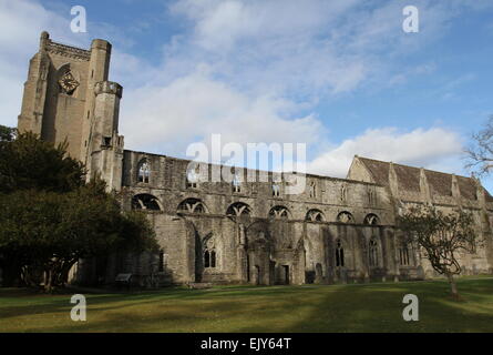 Ruine der Kathedrale von Dunkeld Schottland März 2015 Stockfoto