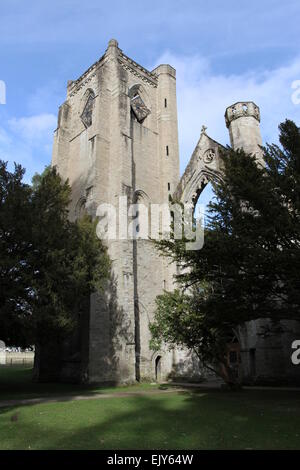 Ruine der Kathedrale von Dunkeld Schottland März 2015 Stockfoto