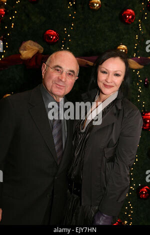 Männer Theaterpreise im Midland Hotel.  Bob Hoskins und Frances Barber. Foto: Chris Bull Stockfoto