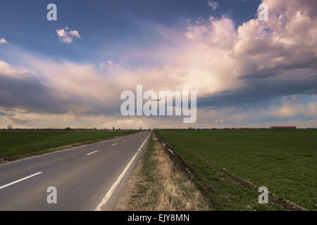 Stürmisches Wetter Stockfoto