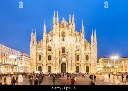Mailänder Dom, Duomo di Milano, Italien. Stockfoto