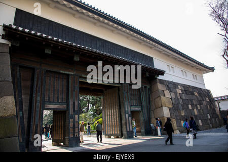 Tayasu Tor, Kitanomaru-Park, Kaiserpalast Tokio, Chiyoda-Ku, Tokyo, Japan Stockfoto