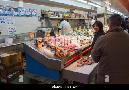 Jmart Supermarkt in der neuen Welt Einkaufszentrum Flushing Queens NY Stockfoto