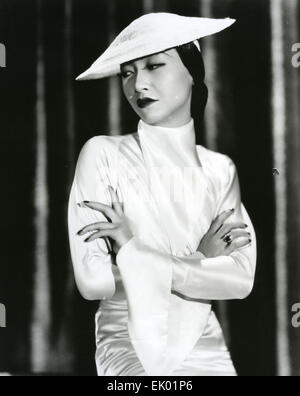 ANNA kann WONG (1906-1961) chinesisch-amerikanische Filmschauspielerin ca. 1935 Stockfoto