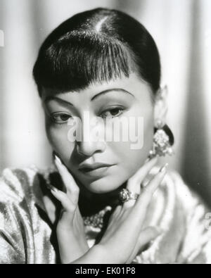 ANNA kann WONG (1906-1961) chinesisch-amerikanische Filmschauspielerin ca. 1935 Stockfoto