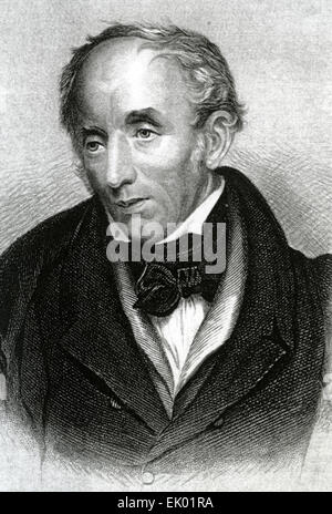 WILLIAM WORDSWORTH (1770-1850) englischen romantischen Dichter über 1838 Stockfoto