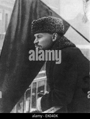 Russischer revolutionär VLADIMIR LENIN (1870-1924) im Jahre 1921 Stockfoto