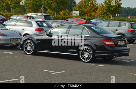 Mercedes-Benz C63 AMG Stockfoto