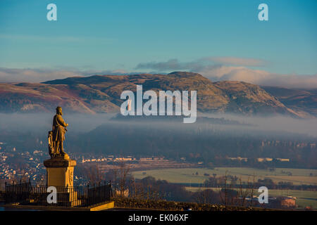 Robert the Bruce und William Wallace zusammen Stockfoto