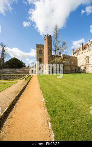 Penshurst Place, ein Landhaus aus dem 14. Jahrhundert, Sitz der Familie Sidney, in der Nähe von Tonbridge, Kent, UK Stockfoto