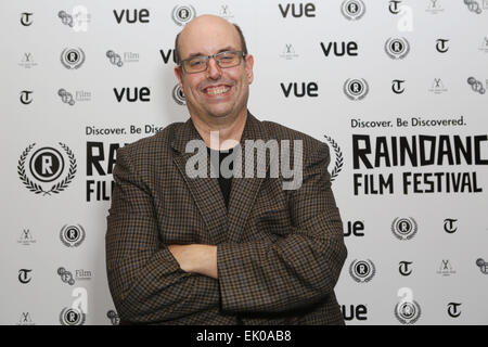 UK-Premiere von "Lucky Stiff" im Vue am Leicester Square - Ankünfte mit: Christopher Ashley wo: London, Vereinigtes Königreich bei: 29 Sep 2014 Stockfoto