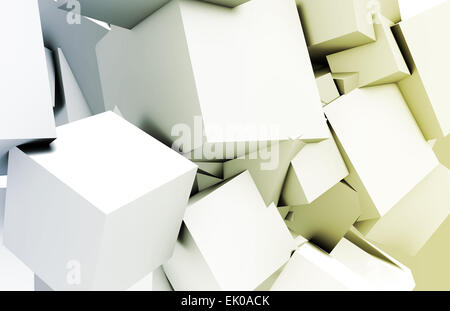 Quanten-Technologie als ein abstraktes Konzept-Kunst Stockfoto