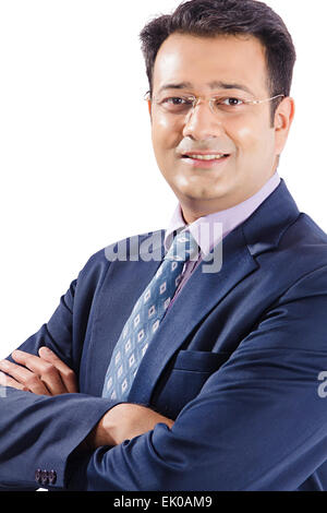 1 indischer Geschäftsmann Stockfoto