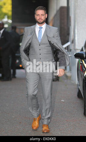 Keith Duffy außerhalb ITV Studios mit: Keith Duffy wo: London, Vereinigtes Königreich bei: 30 Sep 2014 Stockfoto