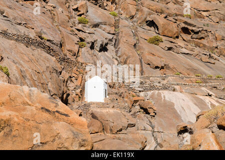 Die kleine Kapelle Ermita De La Pena, Fuerteventura Stockfoto