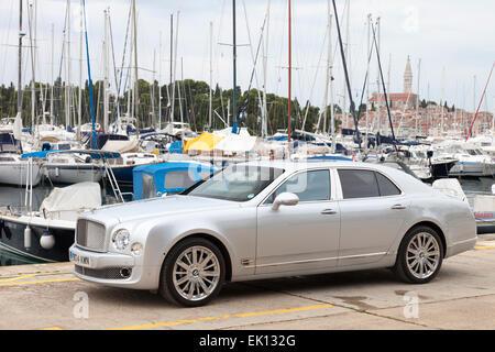 Bentely Mulsanne V8 Stockfoto