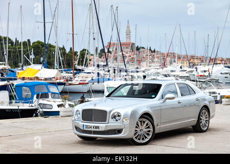 Bentely Mulsanne V8 Stockfoto