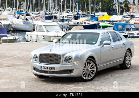 Bentely Mulsanne V8 Stockfoto