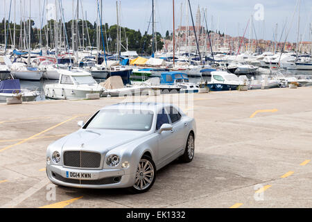 Bentely Mulsanne V8 Stockfoto