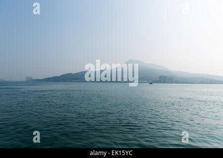 Landschaft von Tamsui, New Taipei City, Taiwan Stockfoto