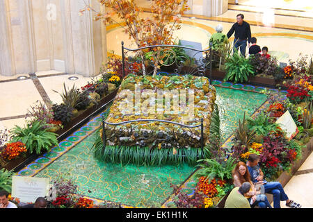 LAS VEGAS, NEVADA, USA - 20 Oktober: Im Inneren des Palazzo Hotels am 20. Oktober 2013 in Las Vegas eröffnete Palazzo am 30. Dezember 2007. Eines der luxuriösesten Hotels in Las Vegas Stockfoto