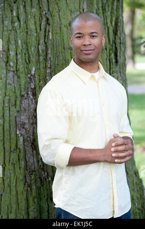 Afrikanische amerikanische Mann Stockfoto