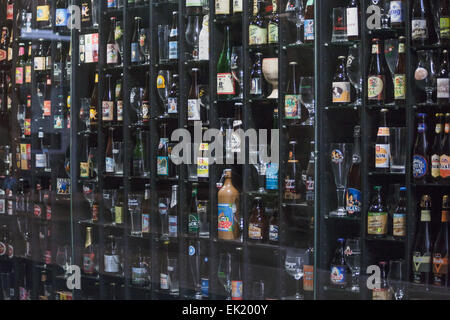 Belgische Biere, Brügge, Belgien Stockfoto