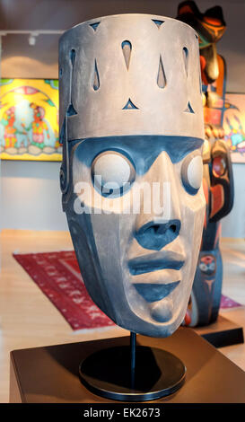 Eagle Spirit Gallery, Granville Island, Vancouver, Kanada Stockfoto