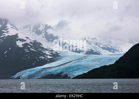 Portage Glacier, Halbinsel Kenai, Alaska, USA Stockfoto