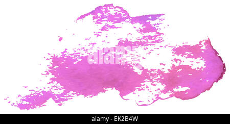 Raue Grunge rosa Textur mit Aquarellmalerei gemacht.  Abbildung. Stockfoto