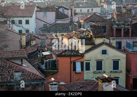 Venedig Skyline und Dächer, Venedig, Italien Stockfoto