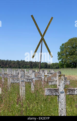 Symbolisch Friedhof der Mitglied des Deutschen Bundestages, Niedersachsen, Deutschland, Europa Stockfoto