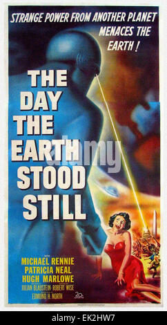 Der Tag, den die Erde Still - Filmplakat Stand Stockfoto