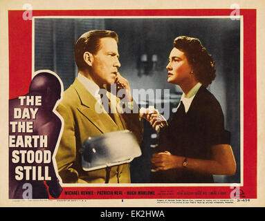 Der Tag, den die Erde Still - Filmplakat Stand Stockfoto