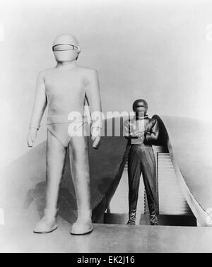 Der Tag, den die Erde Still - Filmplakat Stand Stockfoto