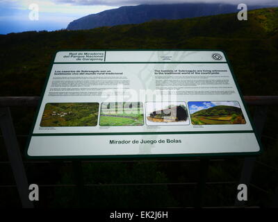 Parque Nacional Garajonay National Park Visitor Centre La Gomera Insel Kanaren Spanien Stockfoto