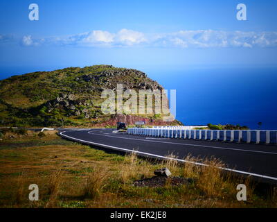 GM 2 Weg zum Parque Nacional Garajonay Nationalpark La Gomera Insel Kanaren Spanien Stockfoto
