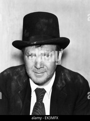 Thomas Mitchell, Portrait, am Set des Films "Stagecoach", 1939 Stockfoto