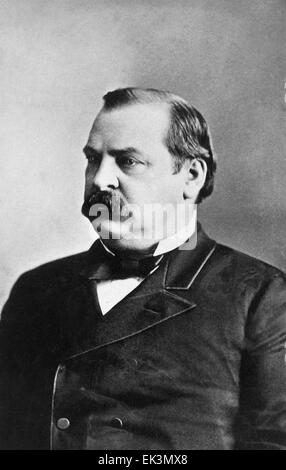 US-Präsident Grover Cleveland, Portrait, 1888 Stockfoto