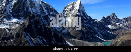 Taboche Spitzberg, Everest base camp Trek, Sagarmatha National Park, UNESCO-Weltkulturerbe, Solu Khumbu Bezirk, Khumb Stockfoto