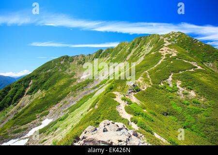 Südalpen Mt. Senjougatake, Yamanashi, Japan Stockfoto