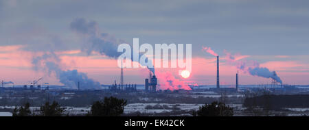 Chemische Fabrik Stockfoto