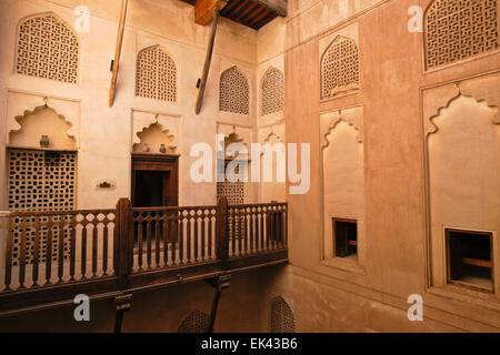 Innenministerium (Nähe, feine, Gibreen) Jabrin Castle, Oman Stockfoto